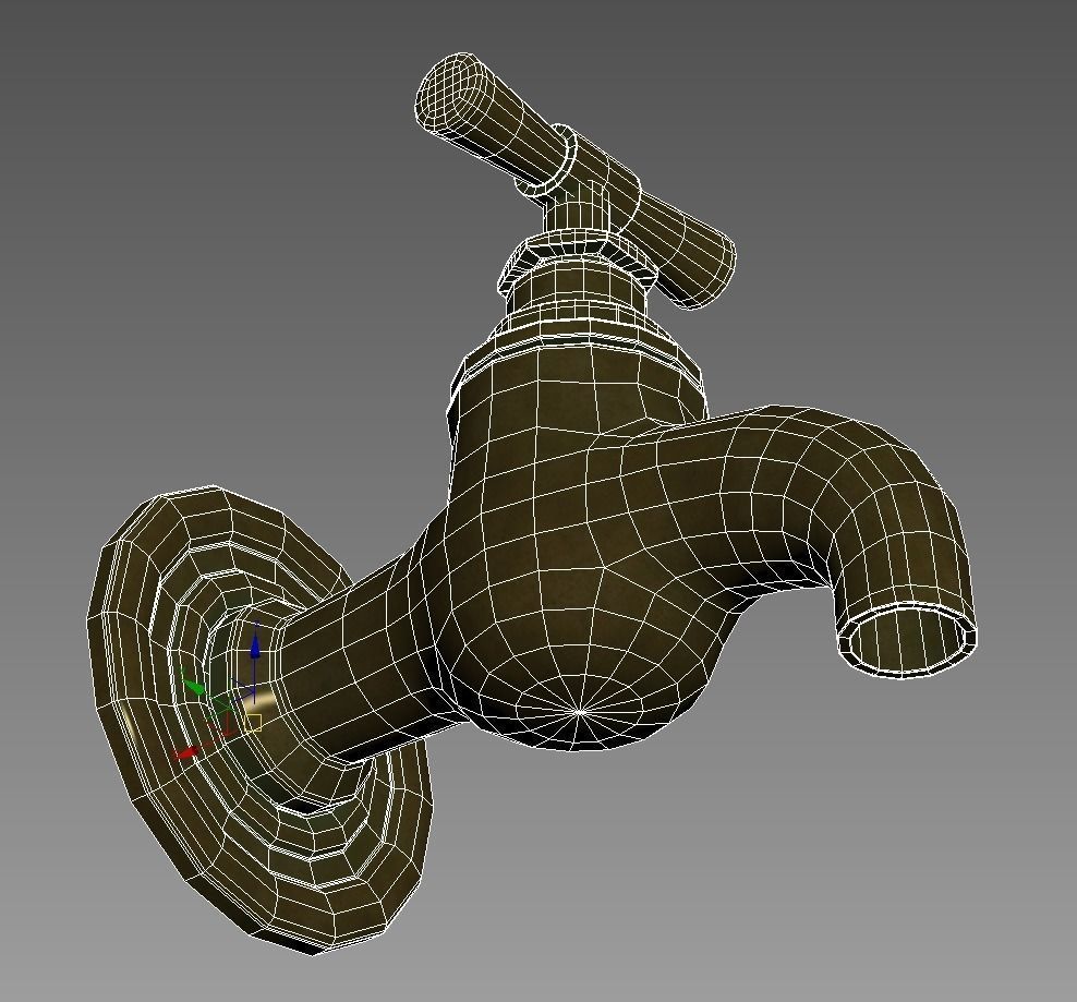 Classic Tap 3D model_7