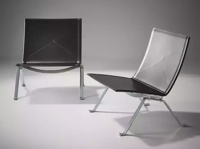 PK pair of lounge chairs