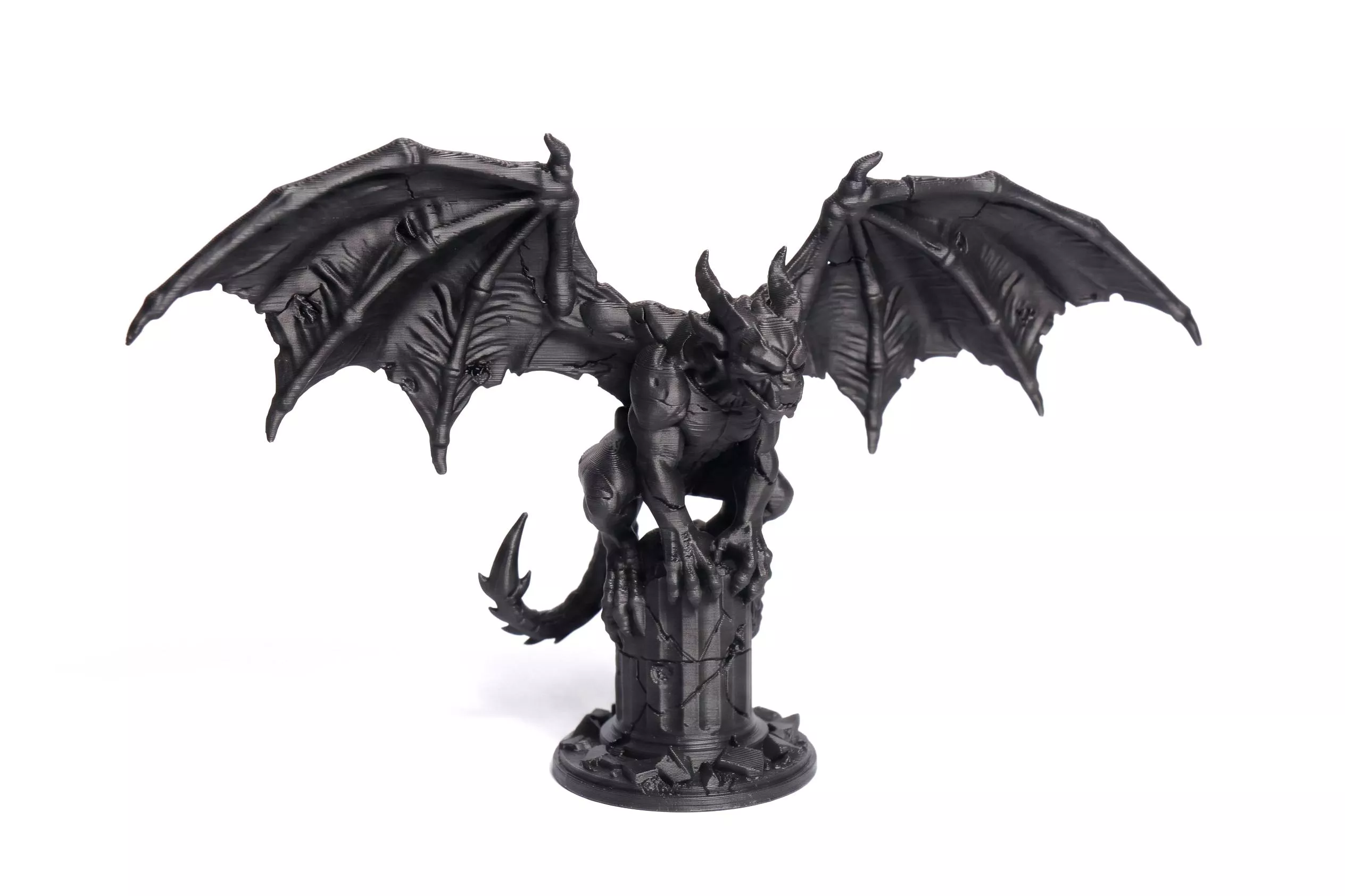 Demon gargoyle 3D print model
