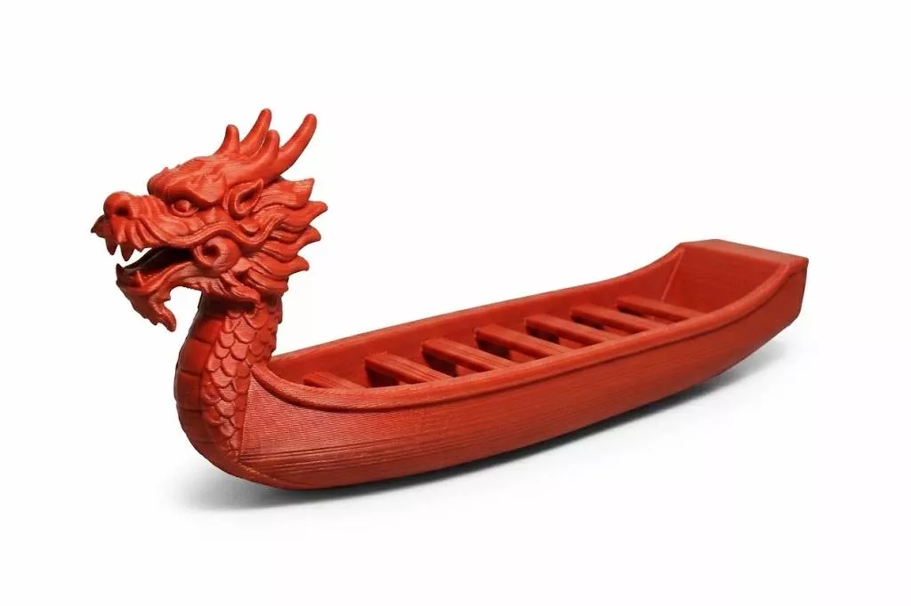 Chinese dragon boat 3D print model