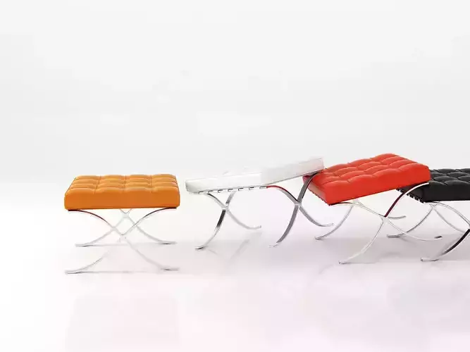 Stool barcelona 3D model