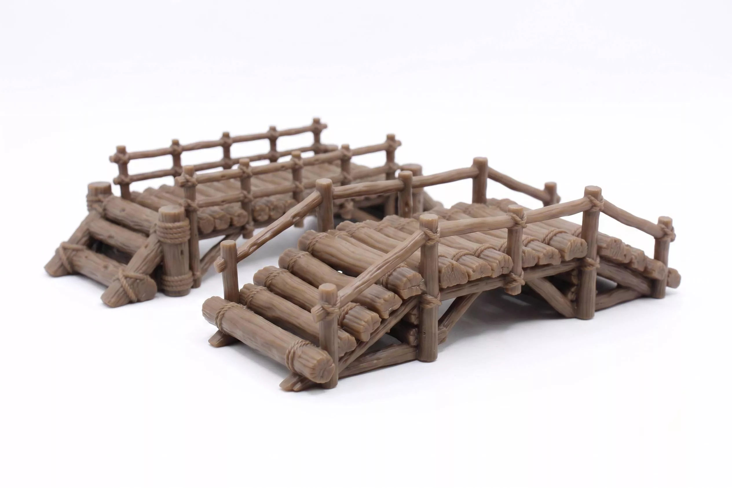 Wooden bridges 3D print model
