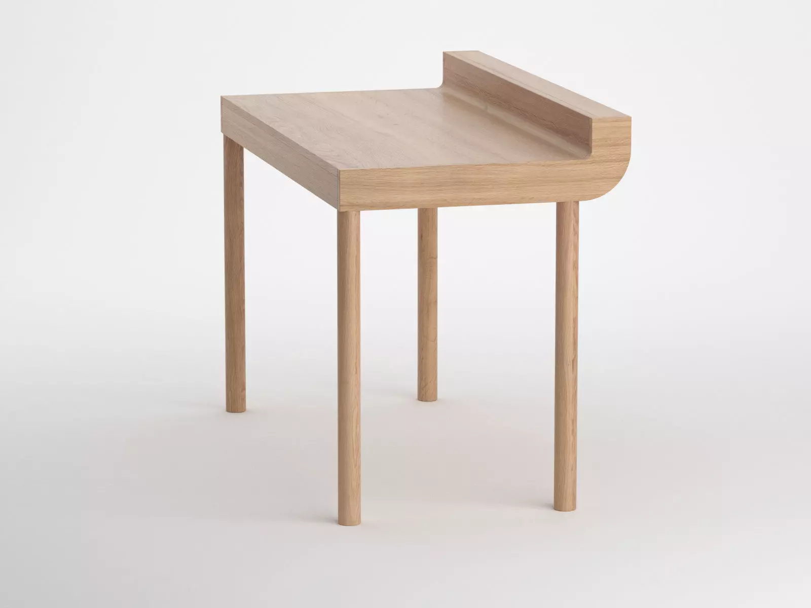 Turning desk 3D model_1
