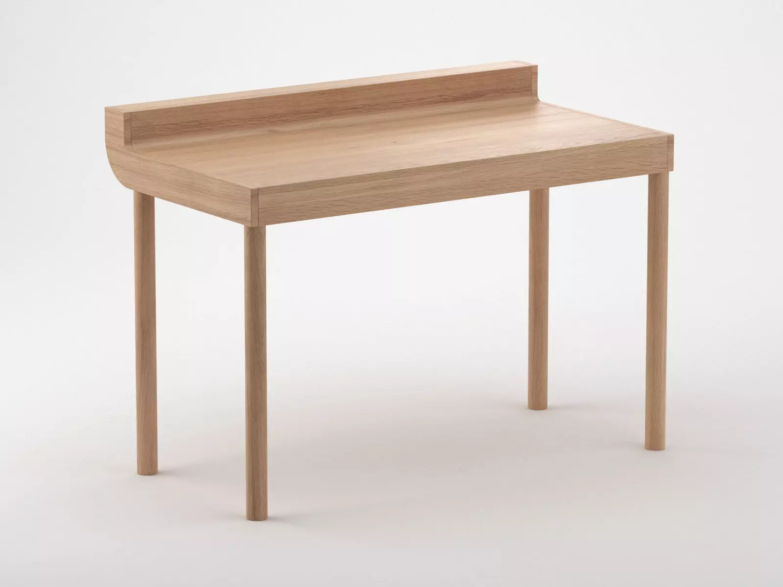 Turning desk 3D model_0