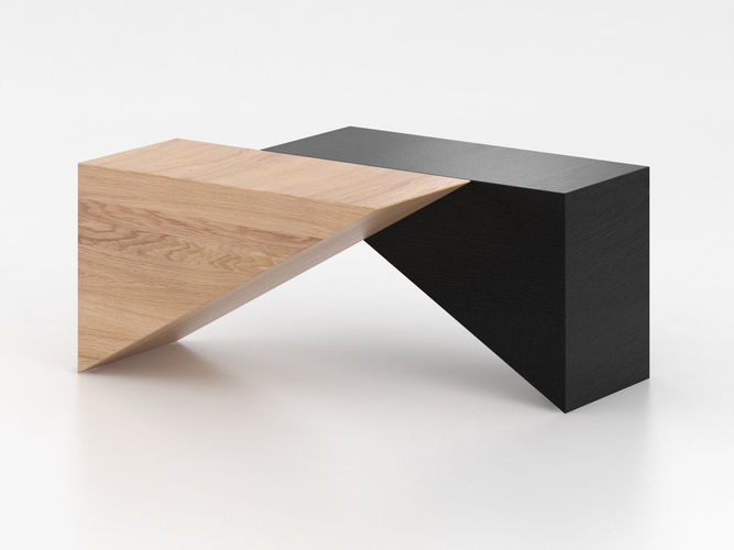 Triangle wooden business card Free 3D model