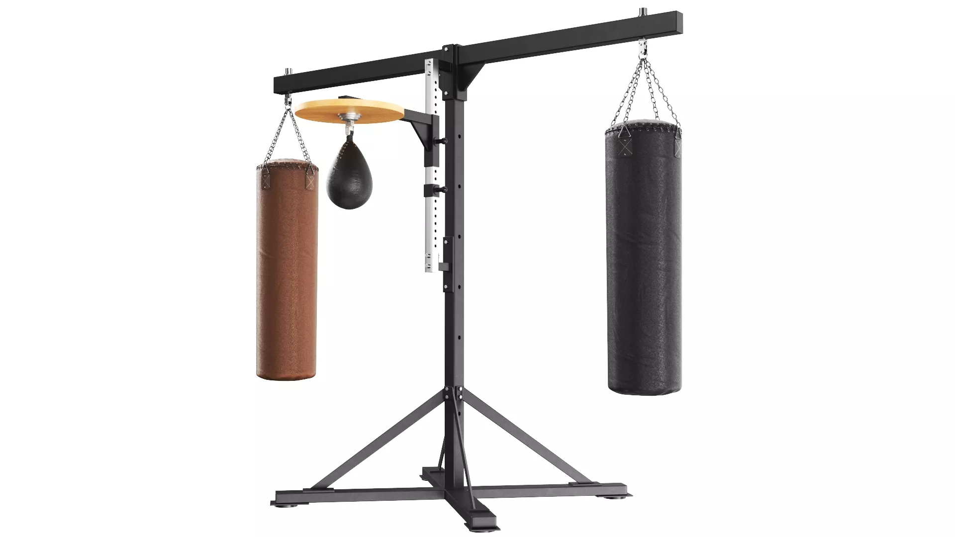 Boxing Punching Bags Stand 3D model