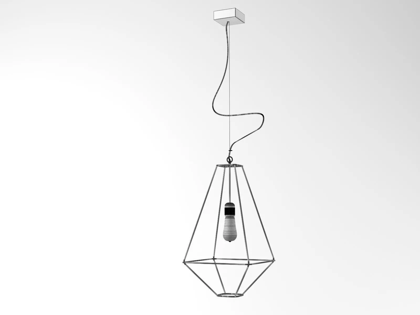 ConTradition pendant light hanging from wire 3D model_7