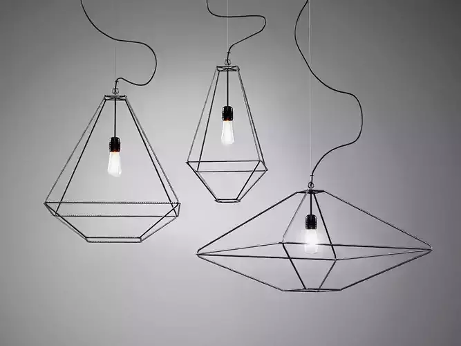 ConTradition pendant light hanging from wire