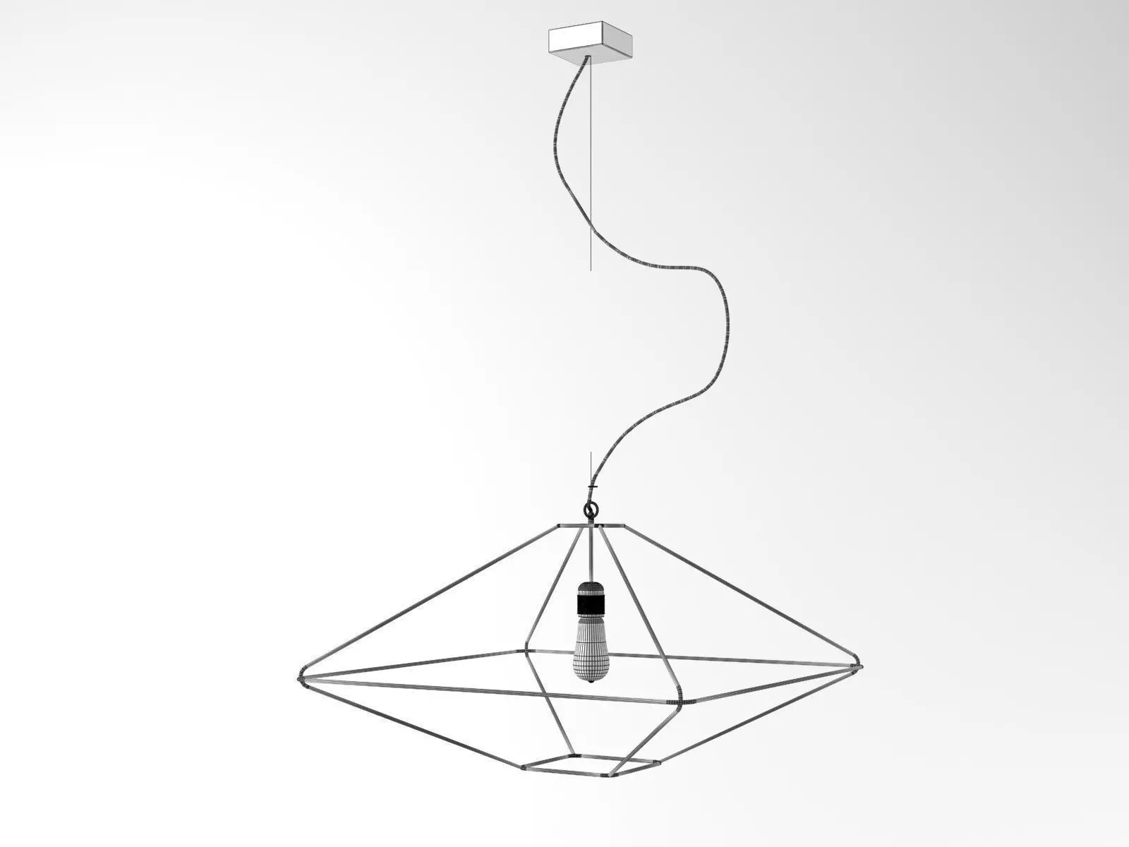 ConTradition pendant light hanging from wire 3D model_5