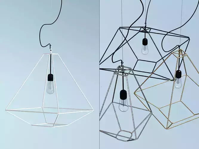 ConTradition pendant light hanging from wire