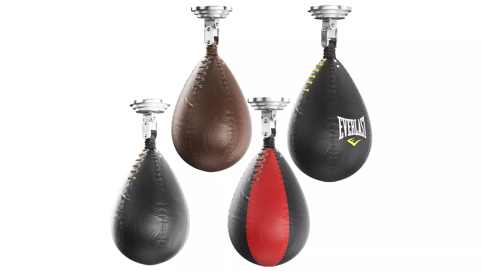 Punching Speed Bags Collection 3D model