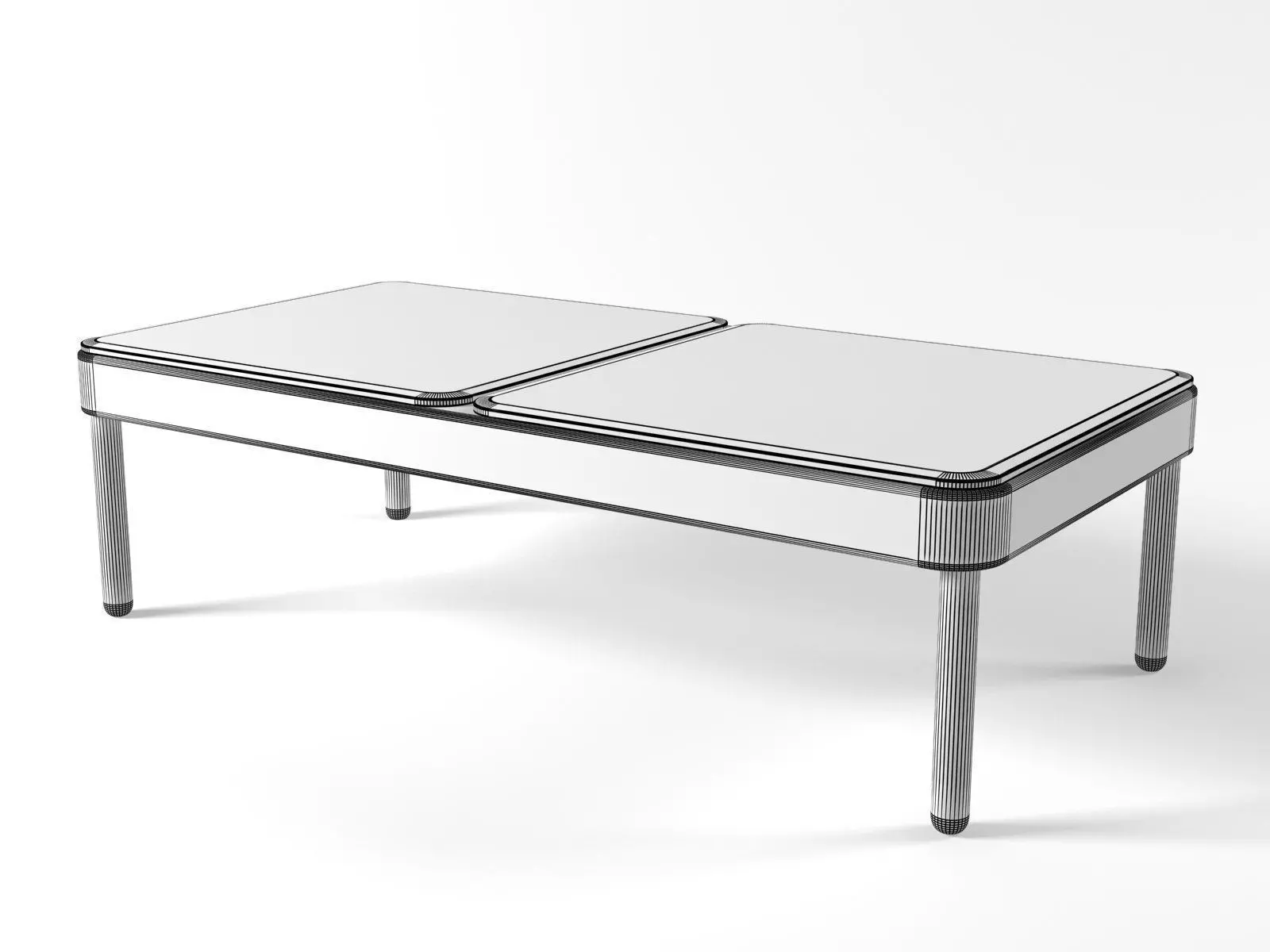 Mosaico coffee table blocks 3D model_11