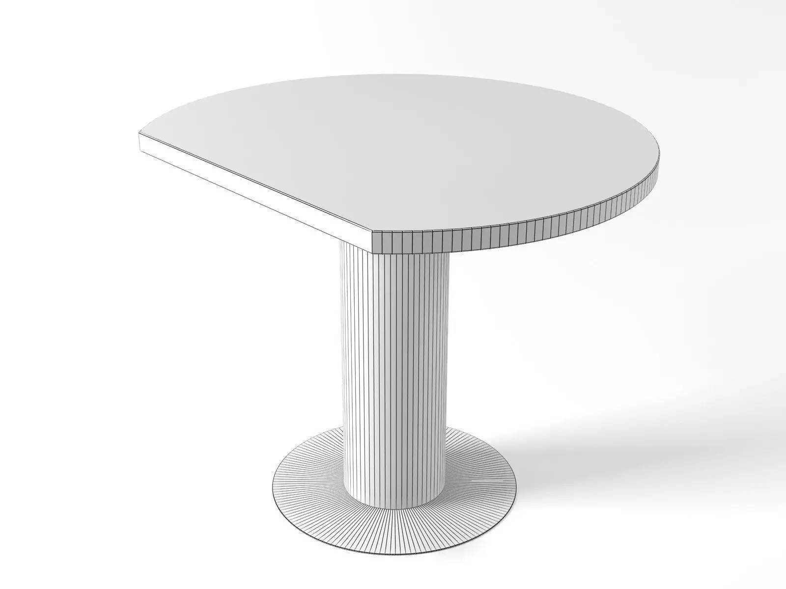 Cut Circle 3D model_5