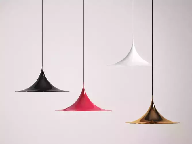 Semi Lights 3D model