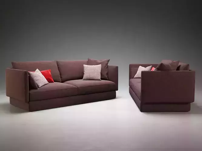 All-Two Sofa 220 3D model