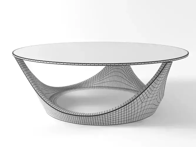 Arvo round coffee table