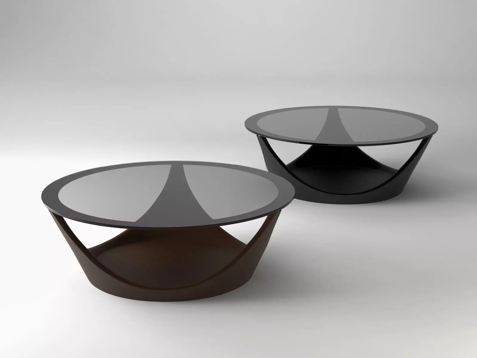 Arvo round coffee table 3D model_2