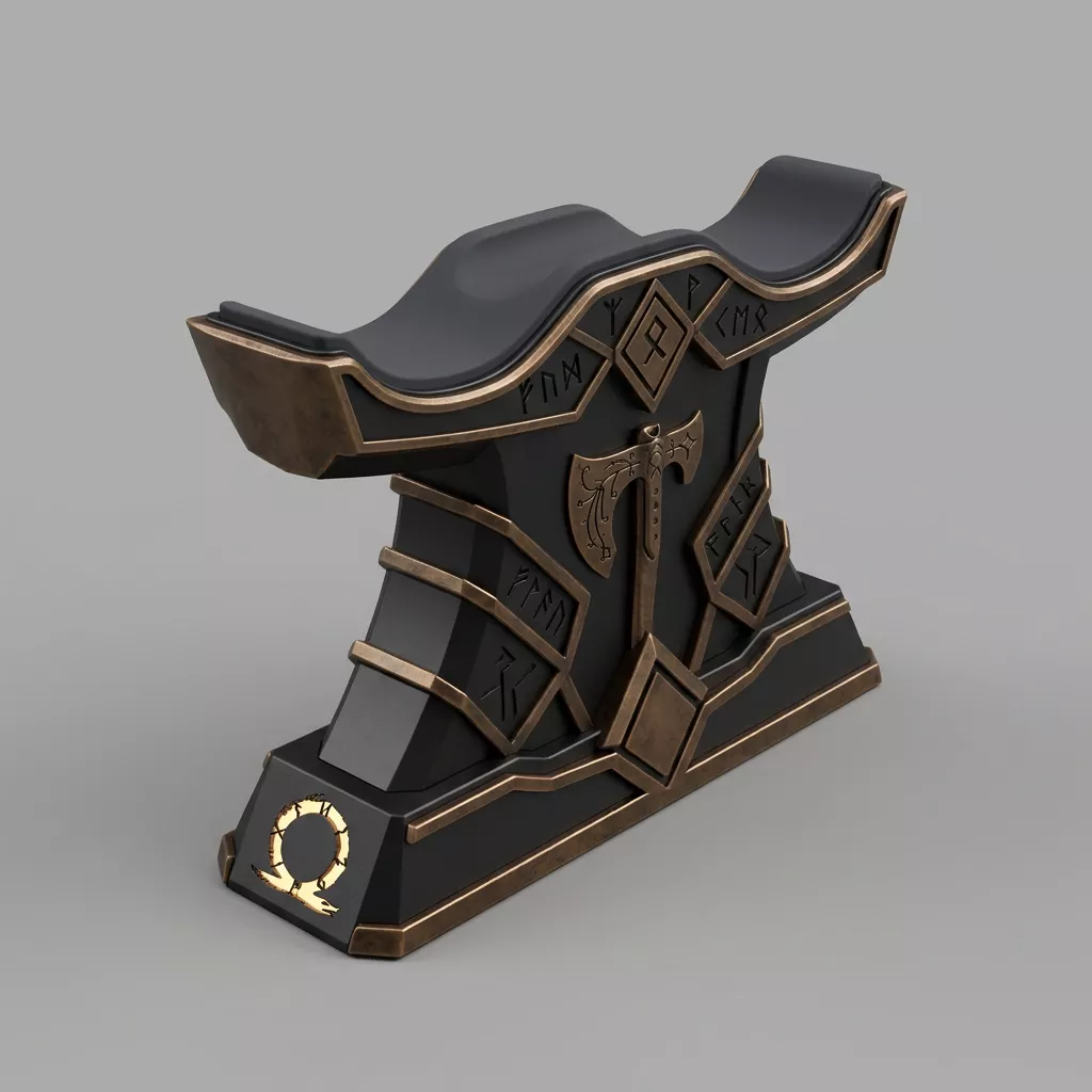 ps5 dualsense stand printable 3D print model