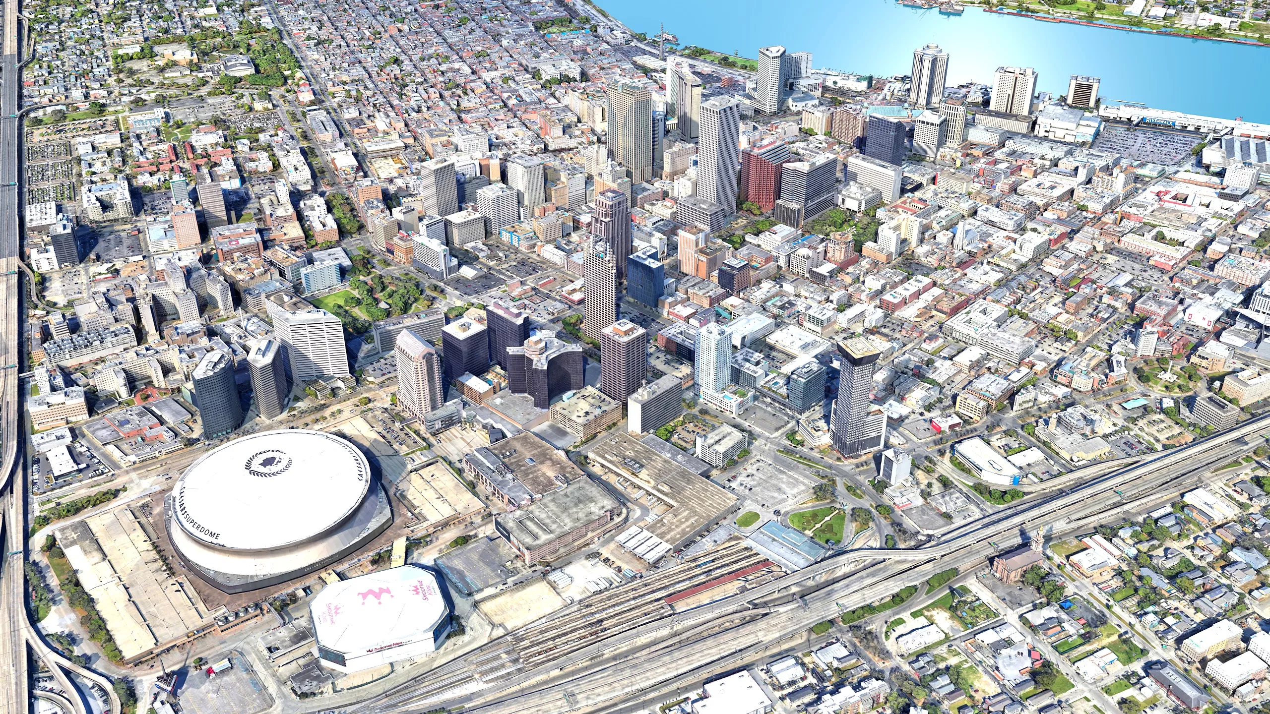 New Orleans 3D Scan City USA 3D model