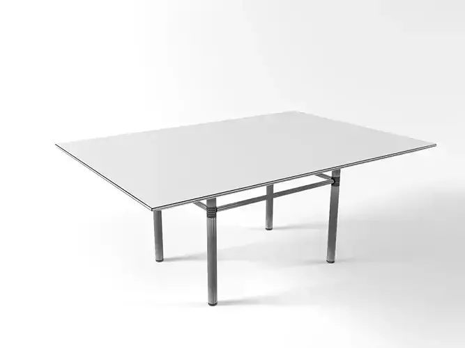 Fard table with metal legs