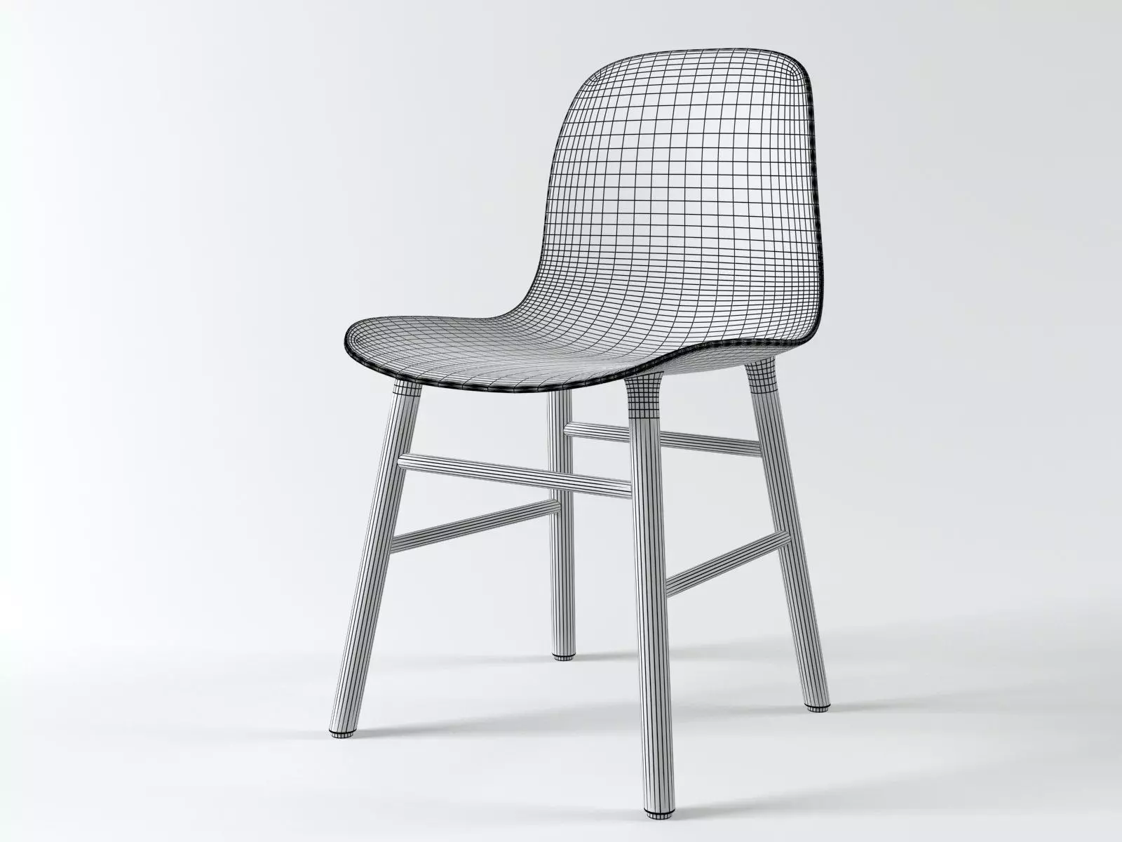 Form Chair 3D model_6