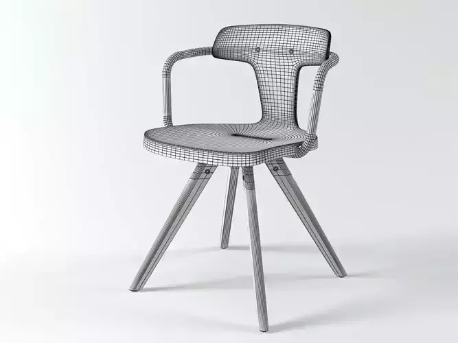 T14 wood chair