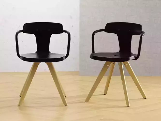 T14 wood chair