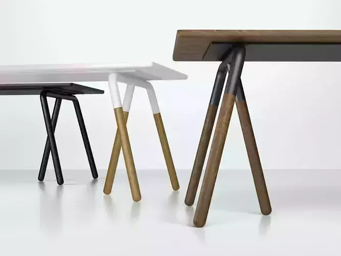 Raft Table 3D model