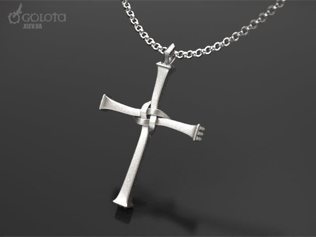Nails Cross - original 3D print model_5