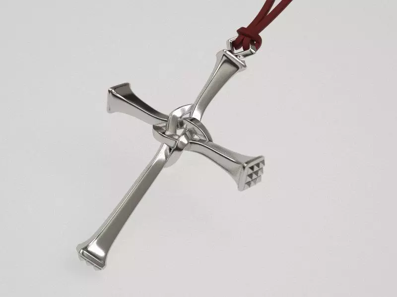 Nails Cross - original 3D print model_0