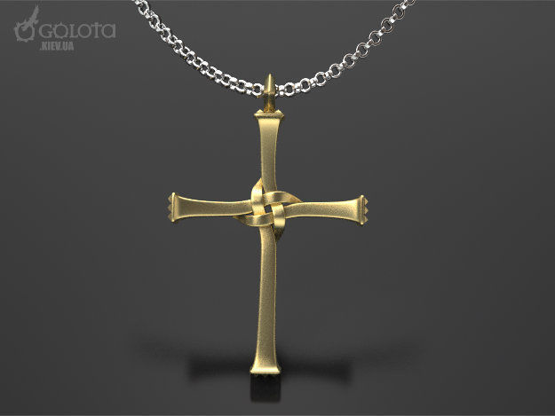 Nails Cross - original 3D print model_7