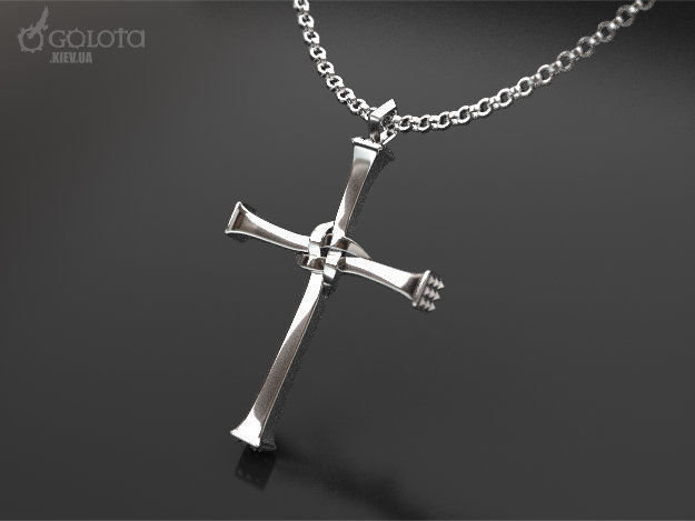 Nails Cross - original 3D print model_6