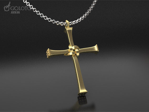 Nails Cross - original 3D print model_11
