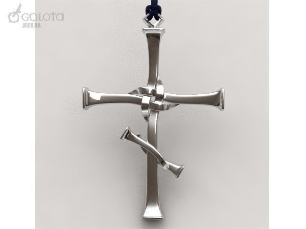 Nails Cross - original 3D print model_8