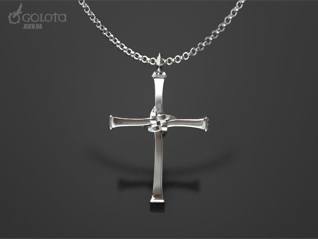 Nails Cross - original 3D print model_10