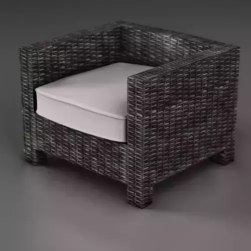couch wicked Low-poly 3D model