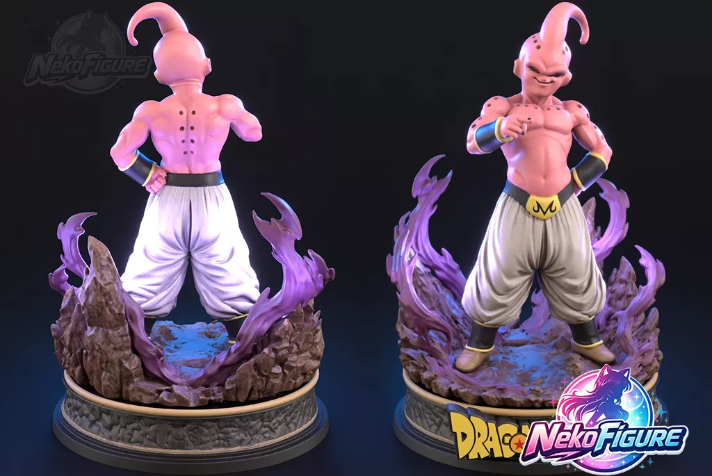 Boo Dragon Ball Printable Fanart 3D print model