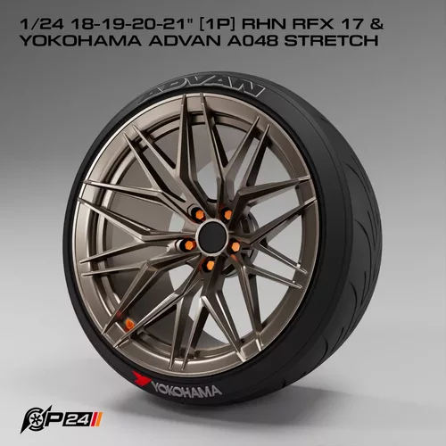 1-24th 18-19-20-21 inches 2P BBS LM-R and Yokohama Advan A048 1-24th 18-19-20-21 inches 2P BBS LM-R and Yokohama Advan A048