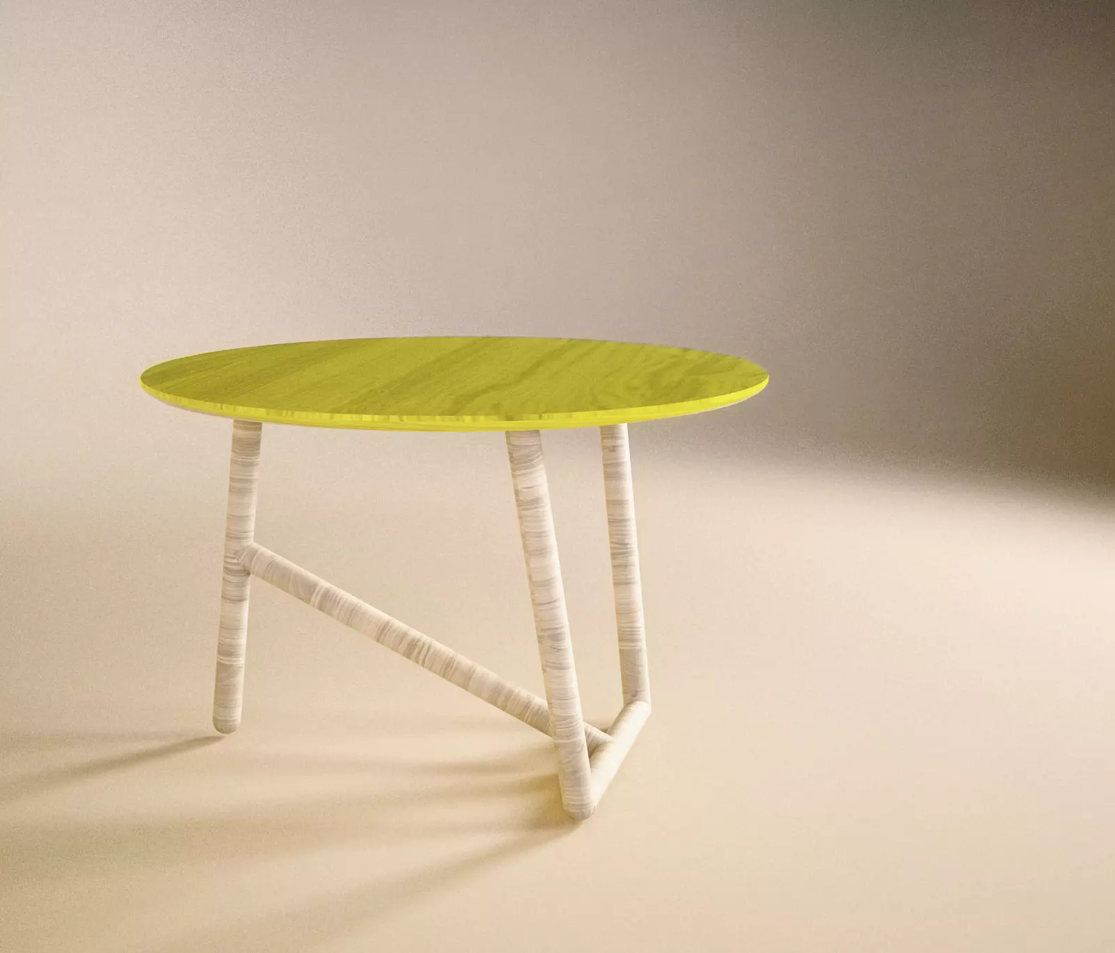 Coffee table Moroso design 3D print model_0