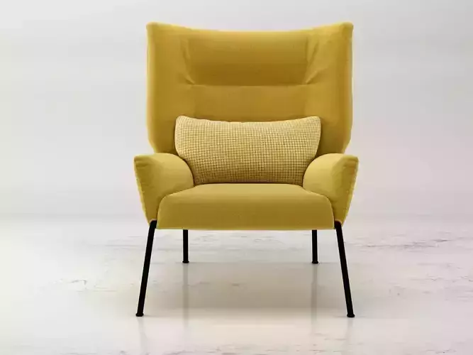 Nikos armchair with frame