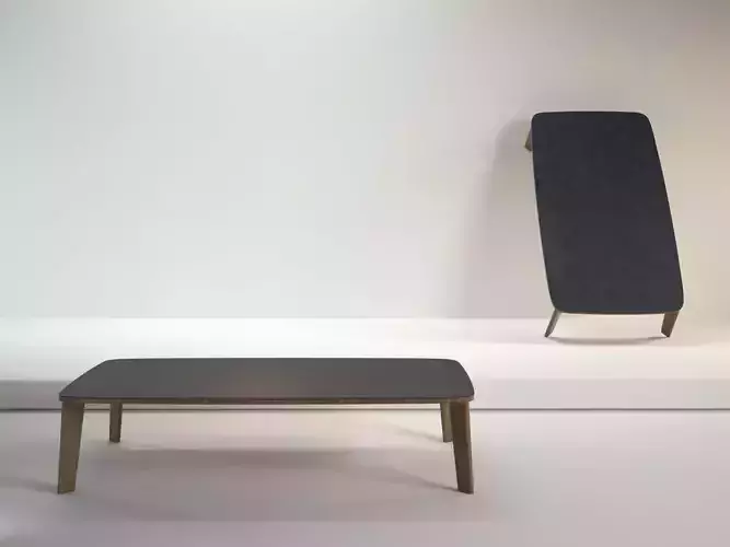 Monforte two coffee tables 3D model