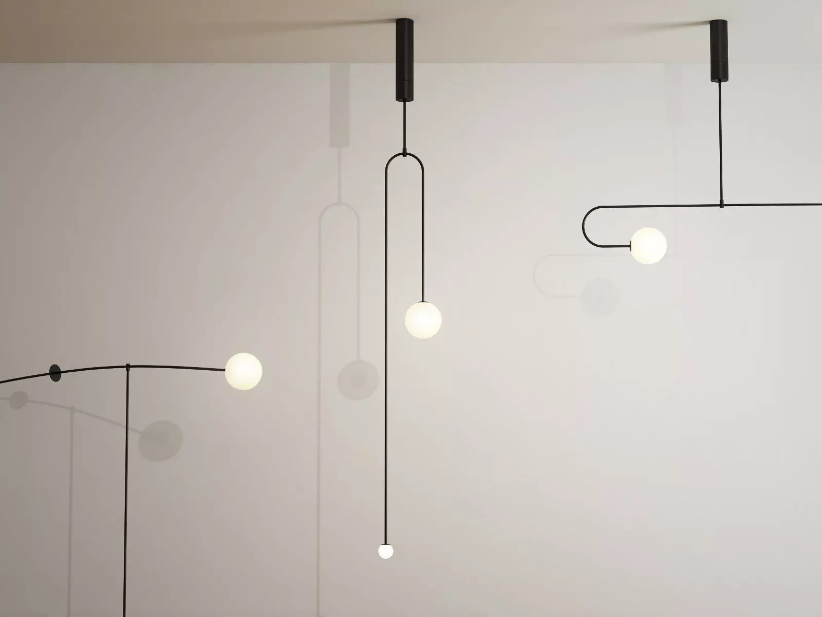 Mobile Chandelier 3D model_1