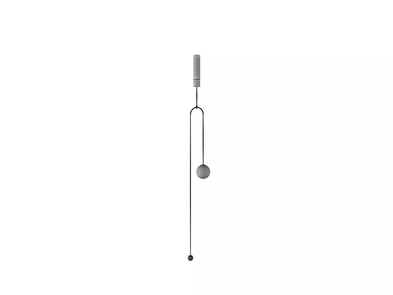 Mobile Chandelier 3D model_2