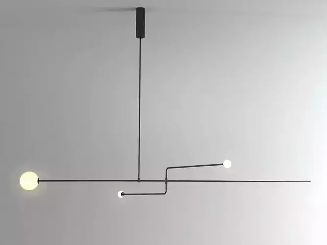 Mobile Chandelier 3D model Mobile Chandelier 3D model