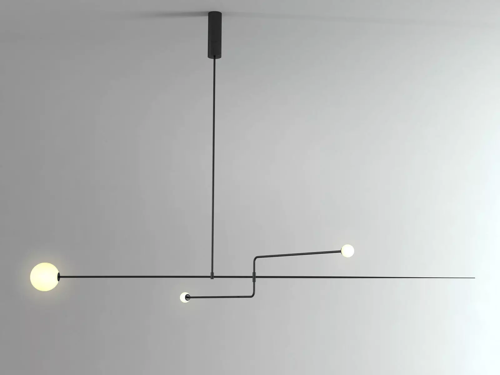 Mobile Chandelier 3D model_0