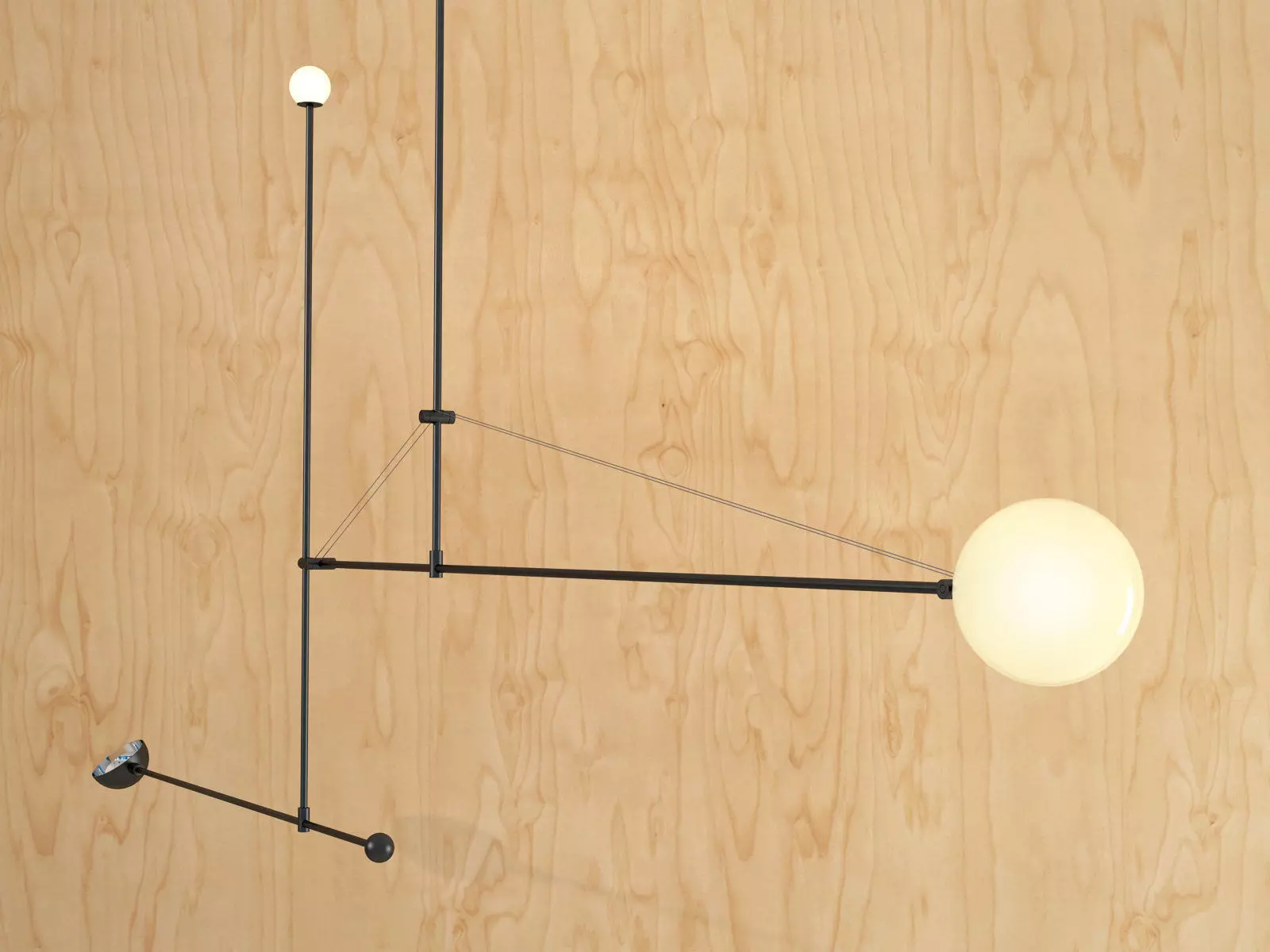 Mobile Chandelier 3D model_1