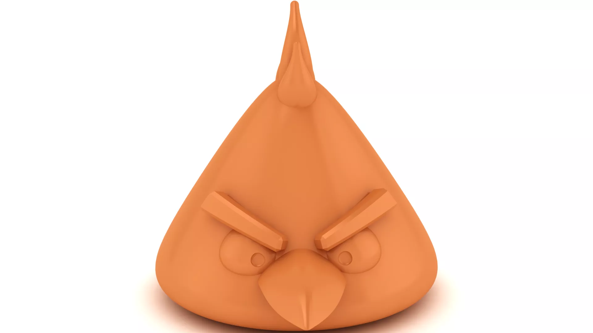 Chunk from Angry Birds Angry Chunk 3D Character 3D print model