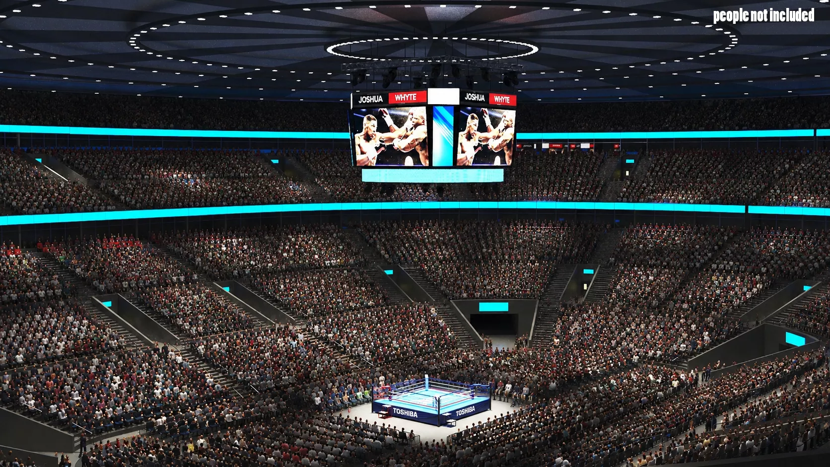 Kick Boxing Arena 3D model