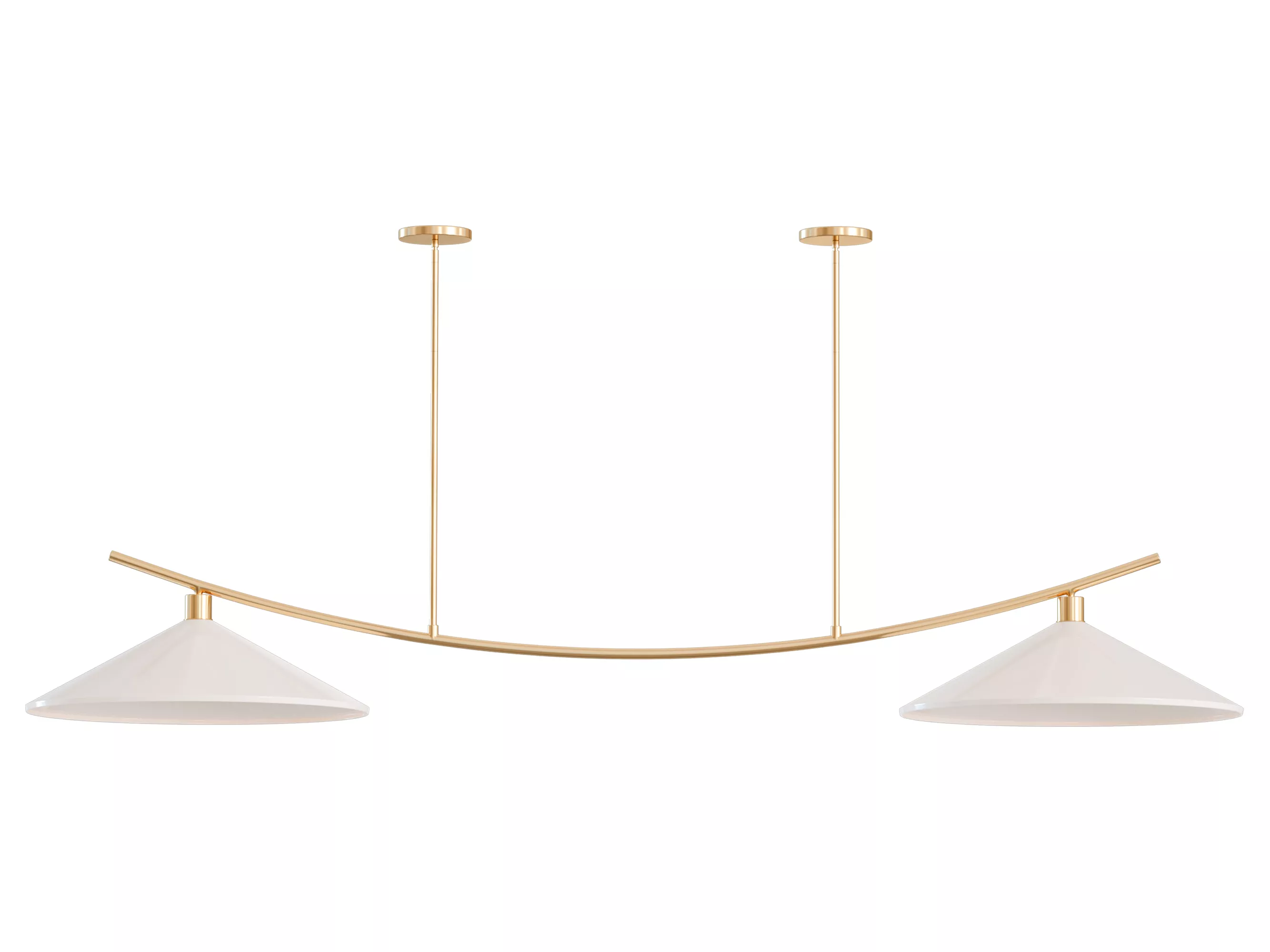 Leo Pendant Light - By CB2 3D model