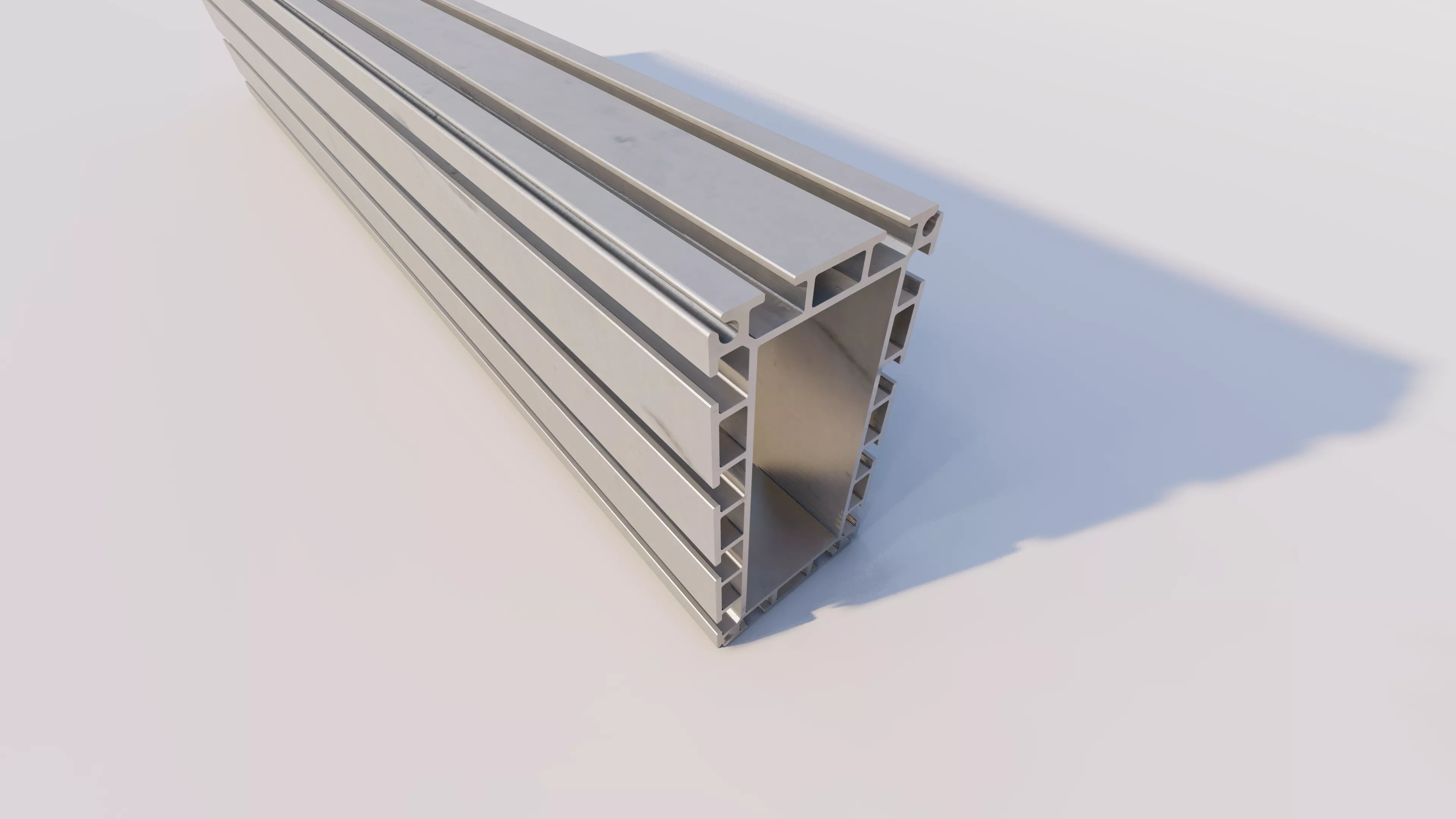 Gartenwelt Aluminium profile-Aluminum Extrusion Profiles 3D model
